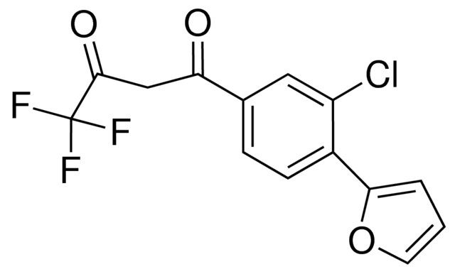 1-[3-CHLORO-4-(2-FURYL)PHENYL]-4,4,4-TRIFLUORO-1,3-BUTANEDIONE