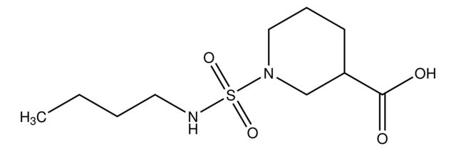 1-[(Butylamino)sulfonyl]-3-piperidinecarboxylic acid