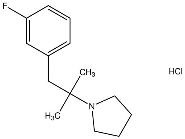 1-[2-(3-fluorophenyl)-1,1-dimethylethyl]pyrrolidine hydrochloride