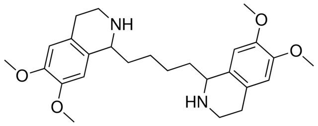 1-[4-(6,7-dimethoxy-1,2,3,4-tetrahydro-1-isoquinolinyl)butyl]-6,7-dimethoxy-1,2,3,4-tetrahydroisoquinoline