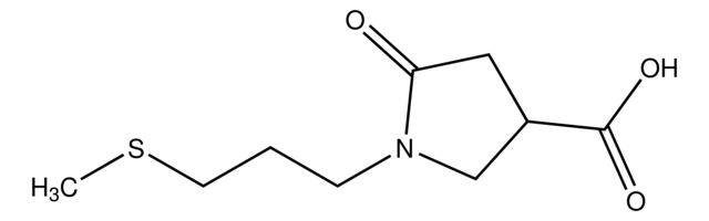 1-[3-(Methylsulfanyl)propyl]-5-oxo-3-pyrrolidinecarboxylic acid