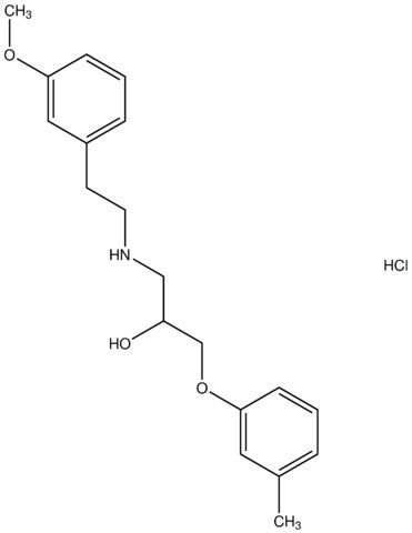 1-{[2-(3-methoxyphenyl)ethyl]amino}-3-(3-methylphenoxy)-2-propanol hydrochloride