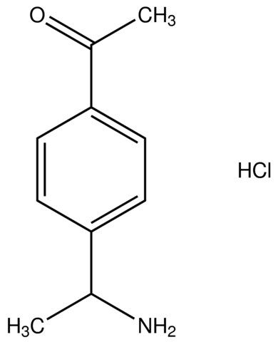 1-[4-(1-aminoethyl)phenyl]ethanone hydrochloride