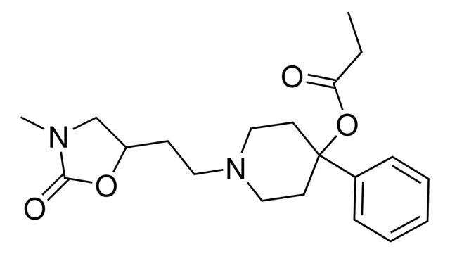 1-[2-(3-Methyl-2-oxo-1,3-oxazolidin-5-yl)ethyl]-4-phenyl-4-piperidinyl propionate