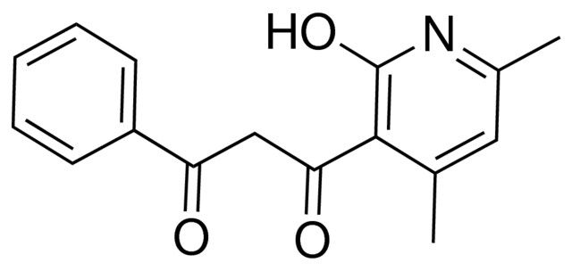 1-(2-hydroxy-4,6-dimethyl-3-pyridinyl)-3-phenyl-1,3-propanedione