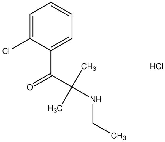 1-(2-chlorophenyl)-2-(ethylamino)-2-methyl-1-propanone hydrochloride