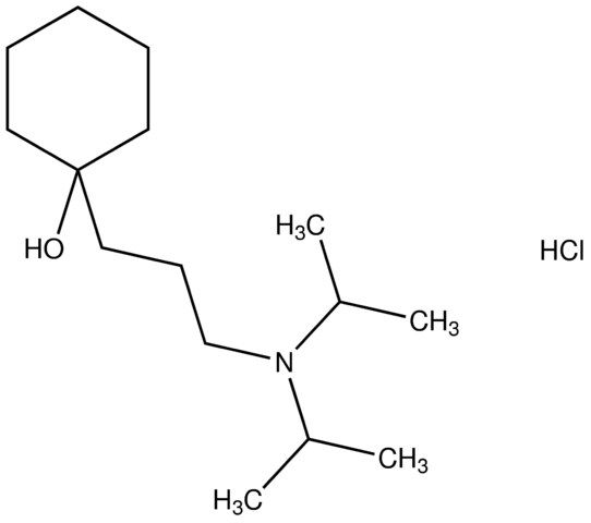 1-[3-(diisopropylamino)propyl]cyclohexanol hydrochloride