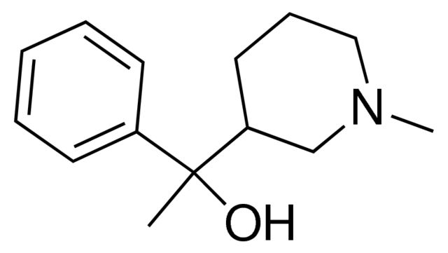 1-(1-methyl-3-piperidinyl)-1-phenylethanol