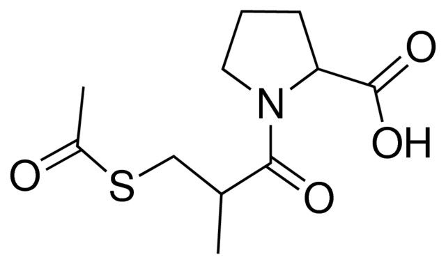 1-[3-(acetylsulfanyl)-2-methylpropanoyl]proline