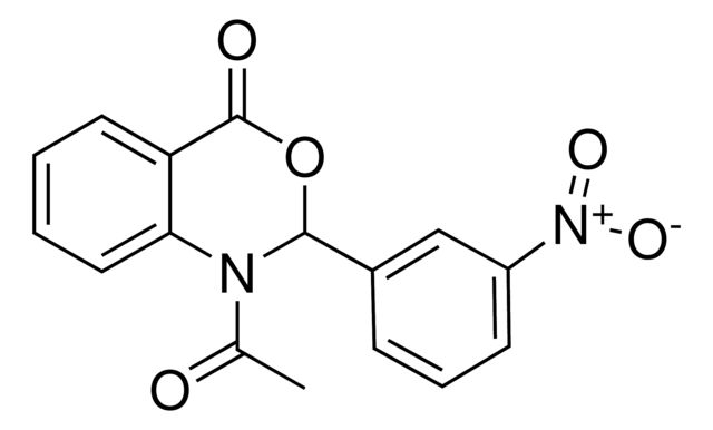 1-Acetyl-2-(3-nitrophenyl)-1,2-dihydro-4H-3,1-benzoxazin-4-one