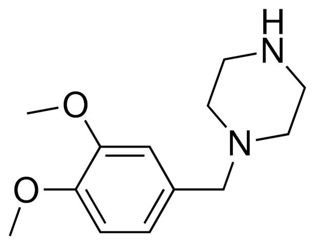 1-(3,4-dimethoxybenzyl)piperazine