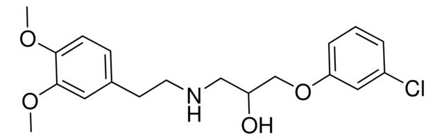 1-(3-Chlorophenoxy)-3-{[2-(3,4-dimethoxyphenyl)ethyl]amino}-2-propanol