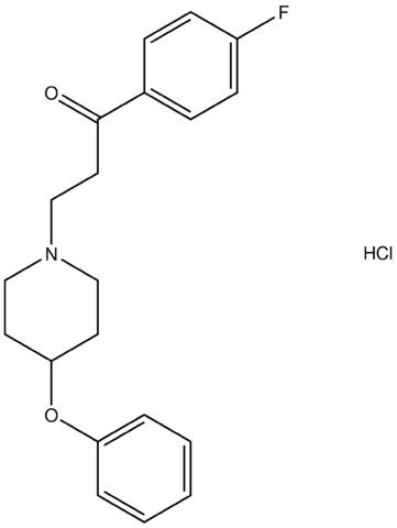 1-(4-fluorophenyl)-3-(4-phenoxy-1-piperidinyl)-1-propanone hydrochloride