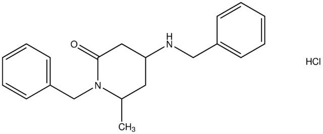 1-benzyl-4-(benzylamino)-6-methyl-2-piperidinone hydrochloride