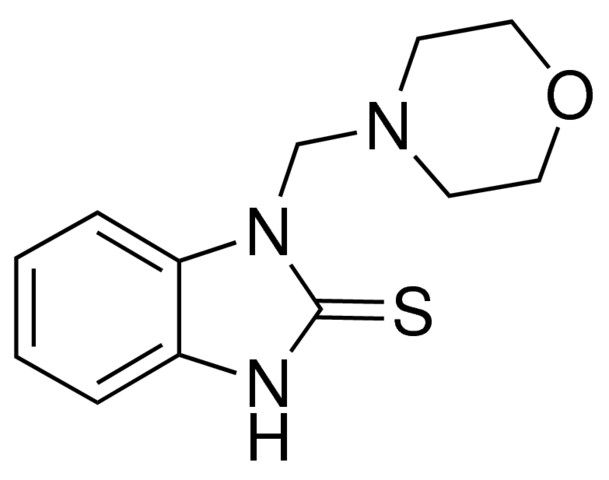 1-(4-morpholinylmethyl)-1,3-dihydro-2H-benzimidazole-2-thione