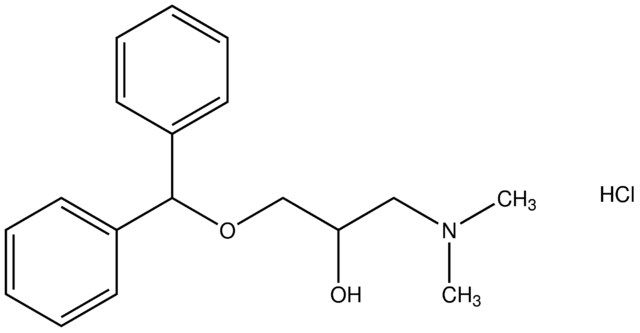 1-(benzhydryloxy)-3-(dimethylamino)-2-propanol hydrochloride