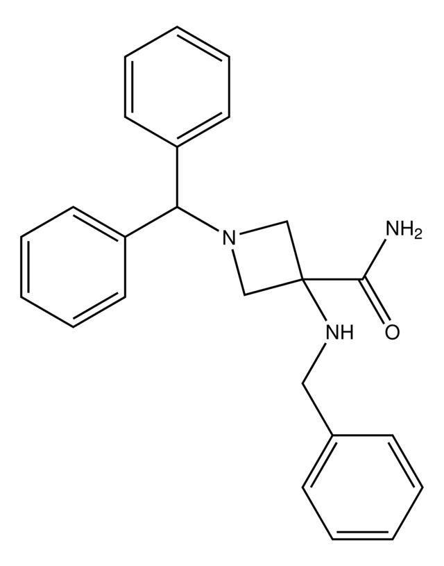 1-Benzhydryl-3-(benzylamino)azetidine-3-carboxamide