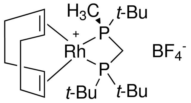 <i>R</i>-(<i>tert</i>-Butylmethylphosphino-di-<i>tert</i>-butylphosphinomethane)-<sub>4</sub>-(1,5-cyclooctadiene)rhodium(I) tetrafluoroborate