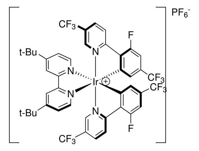 Ir[FCF<sub>3</sub>(CF<sub>3</sub>)ppy]<sub>2</sub>(dtbbpy)PF<sub>6</sub>