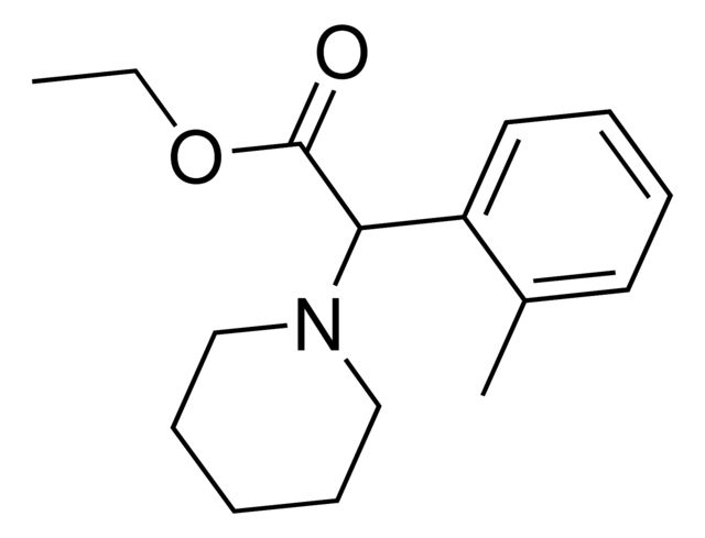 Ethyl (2-methylphenyl)(1-piperidinyl)acetate