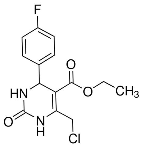 Ethyl 6-(chloromethyl)-4-(4-fluorophenyl)-2-oxo-1,2,3,4-tetrahydro-5-pyrimidinecarboxylate