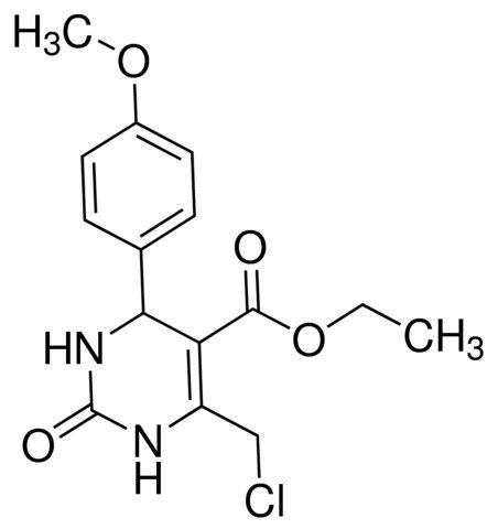 Ethyl 6-(chloromethyl)-4-(4-methoxyphenyl)-2-oxo-1,2,3,4-tetrahydro-5-pyrimidinecarboxylate