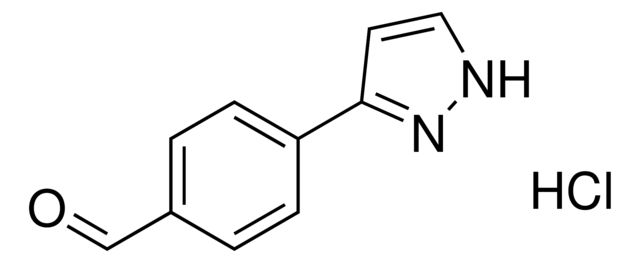 4-(1H-Pyrazol-3-yl)benzaldehyde hydrochloride