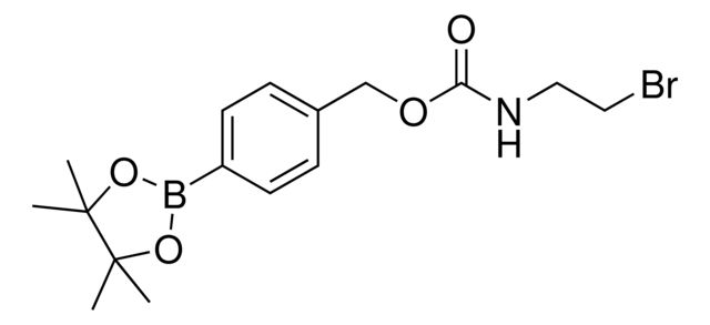 4-(4,4,5,5-Tetramethyl-1,3,2-dioxaborolan-2-yl)benzyl (bromoethyl)carbamate