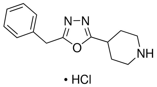 4-(5-Benzyl-1,3,4-oxadiazol-2-yl)piperidine hydrochloride