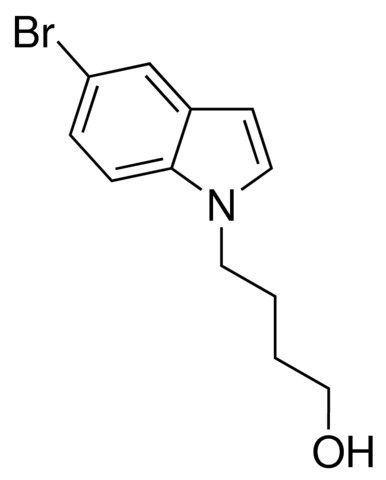 4-(5-Bromo-1<i>H</i>-indol-1-yl)butan-1-ol