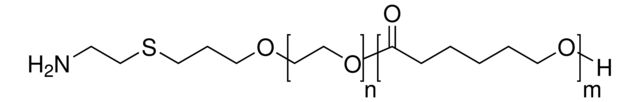 Amine-poly(ethylene glycol)-<i>b</i>-poly(-caprolactone)