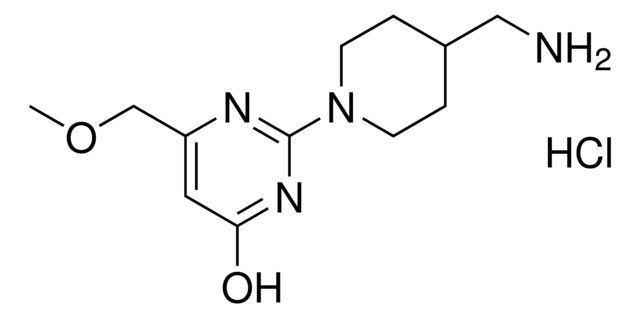 2-(4-(Aminomethyl)piperidin-1-yl)-6-(methoxymethyl)pyrimidin-4-ol hydrochloride