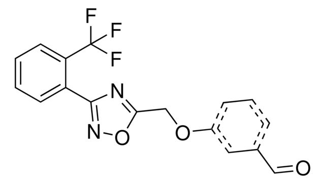 3-((3-(2-(Trifluoromethyl)phenyl)-1,2,4-oxadiazol-5-yl)methoxy)benzaldehyde