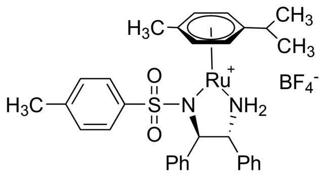 [((1<i>R</i>,2<i>R</i>)-2-Amino-1,2-diphenylethyl)(<i>p</i>-tosyl)amido](<i>p</i>-cymene)ruthenium(II) tetrafluoroborate