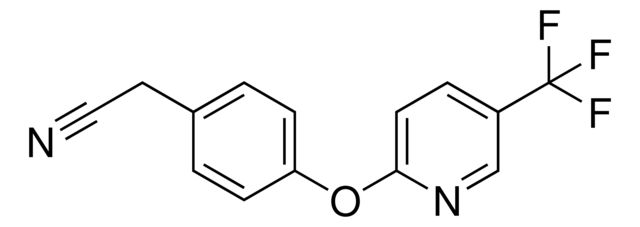 (4-{[5-(Trifluoromethyl)-2-pyridinyl]oxy}phenyl)acetonitrile