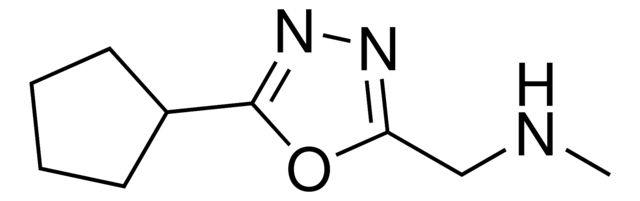 (5-Cyclopentyl-1,3,4-oxadiazol-2-yl)-N-methylmethanamine