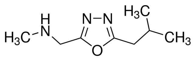 (5-Isobutyl-1,3,4-oxadiazol-2-yl)-<i>N</i>-methylmethanamine