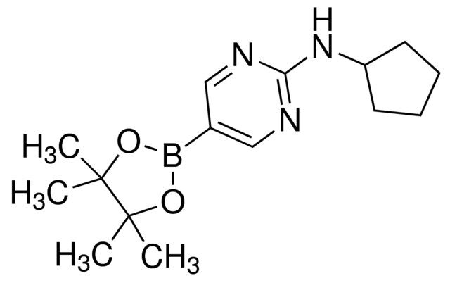 N-cyclopentyl-5-(4,4,5,5-tetramethyl-1,3,2-dioxaborolan-2-yl)pyrimidin-2-amine