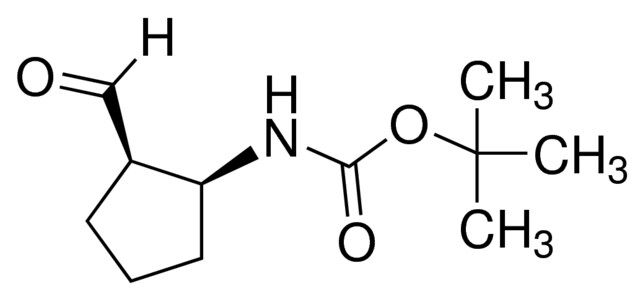 <i>N</i>-Boc-(<sc></sc>)-<i>cis</i>-2-formylcyclopentyl-amine