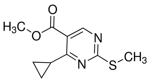 Methyl 4-cyclopropyl-2-(methylthio)pyrimidine-5-carboxylate