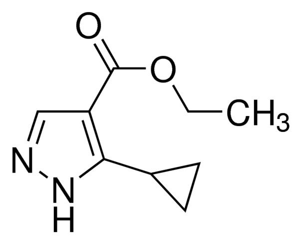 Ethyl 5-cyclopropyl-1<i>H</i>-pyrazole-4-carboxylate