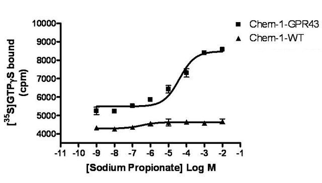 ChemiSCREEN Membrane Preparation Recombinant Human GPR43 Free Fatty Acid Receptor