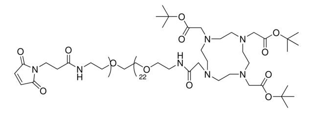 DOTA tris(TBE)-amido-dPEG <sup>®</sup><sub>23</sub>-Maleimide