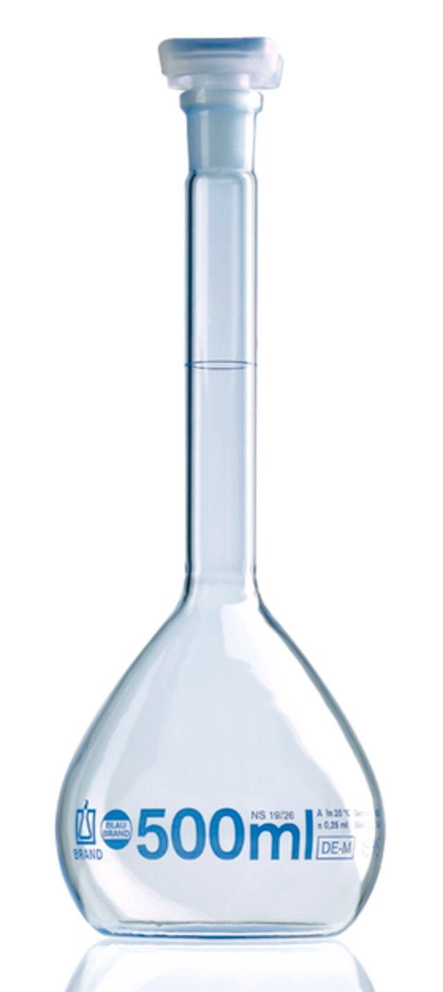 BRAND<sup>®</sup> BLAUBRAND<sup>®</sup> volumetric flask