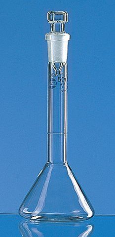 BRAND<sup>®</sup> BLAUBRAND<sup>®</sup> volumetric flask trapezoidal