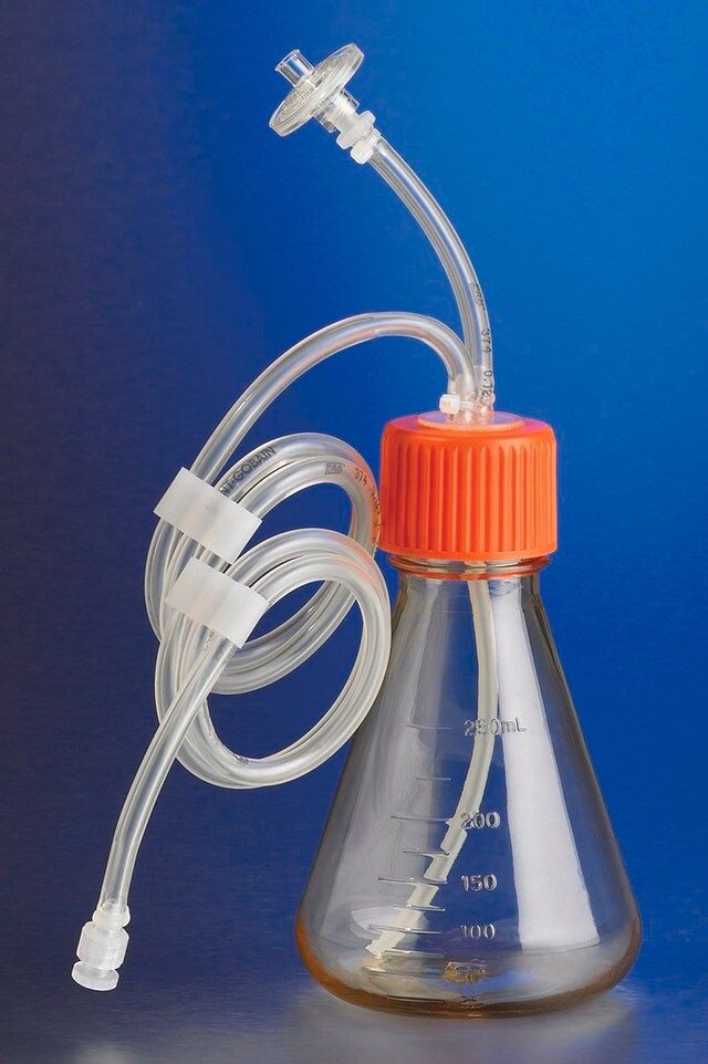 Corning<sup>®</sup> Erlenmeyer flask, with aseptic connector