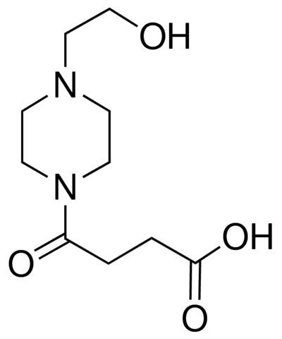 4-[4-(2-hydroxy-ethyl)-piperazin-1-yl]-4-oxo-butyric acid