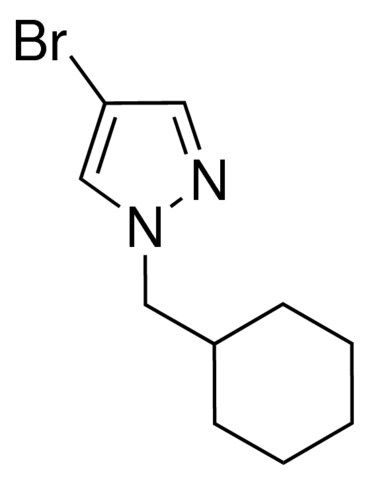 4-Bromo-1-(cyclohexylmethyl)-1<i>H</i>-pyrazole