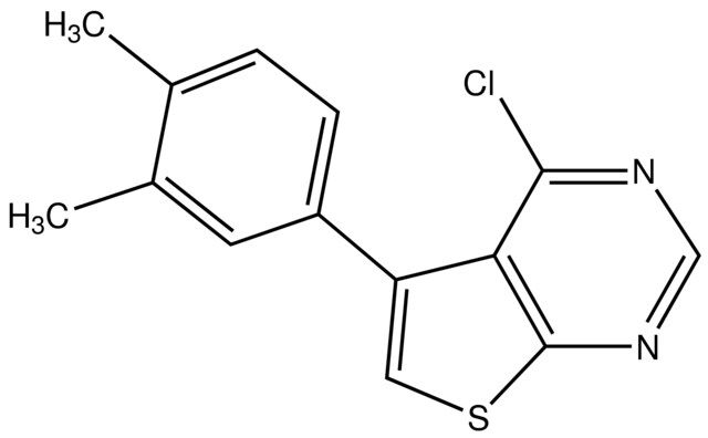 4-Chloro-5-(3,4-dimethylphenyl)thieno[2,3-<i>d</i>]pyrimidine