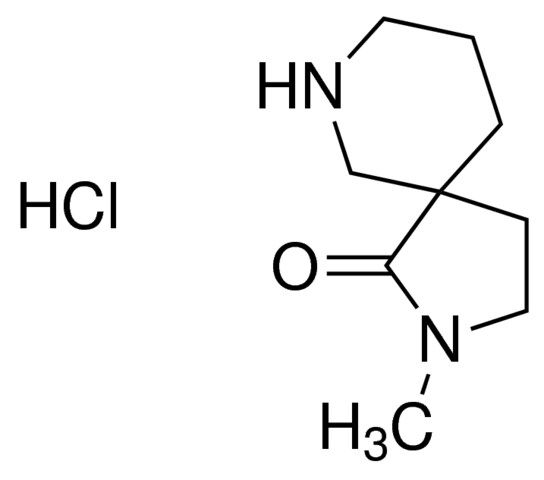 2,7-diazaspiro[4.5]decan-1-one, 2-methyl-, hydrochloride (1:1)